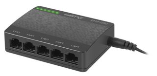 Комутатор Lanberg DSP1-0105 5-портов, 100MB/s