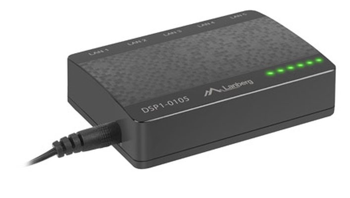 Комутатор Lanberg DSP1-0105 5-портов, 100MB/s