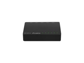 Ланберг Switch DSP2-1005-12V 5X 1Gb/s Неуправляем Gigabit Ethernet настолен 12V