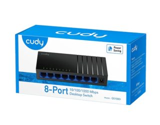 Cudy GS108D 8-портов гигабитов десктоп суич