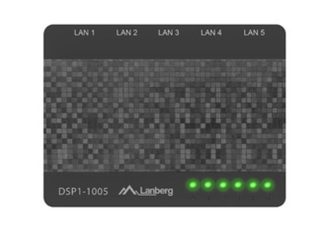 Комутатор Lanberg DSP1-1005 5-портов, 1GB/s