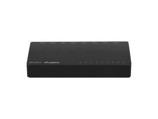 Lanberg switch DSP2-1008-12V 8x 1GB/s неуправляем гигабитов Ethernet настолен 12V