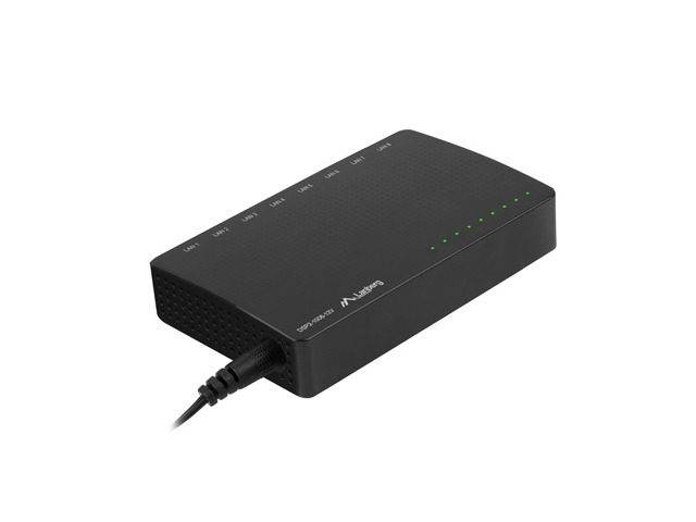 Lanberg switch DSP2-1008-12V 8x 1GB/s неуправляем гигабитов Ethernet настолен 12V