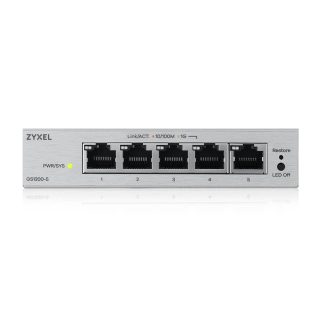 ZyXEL GS1200-5 v3, 5 Port Gigabit web-managed Desktop Switch
