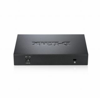 D-Link 8-портов 10/100/1000 Gigabit комутатор с метален корпус за настолен монтаж