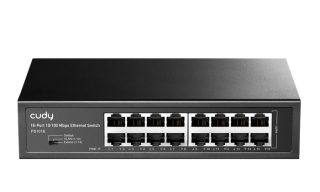 Cudy FS1016 16-портов метален комутатор 10/100 Mbps