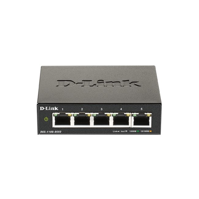 D-Link 5-Port Gigabit Smart Managed Switch