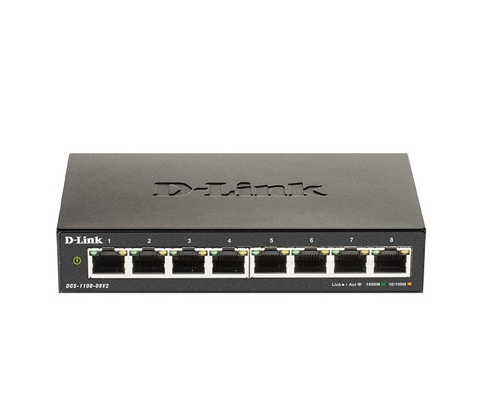 D-Link 8-портов Gigabit Smart Switch