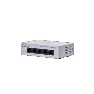 Cisco CBS110 неуправляем 5-портов GE, настолен, външно захранване