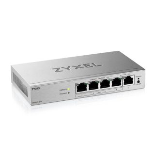 ZyXEL GS1200-5HP v3, 5 Port Gigabit PoE+ webmanaged Desktop Switch, 4x PoE, 68 Watt