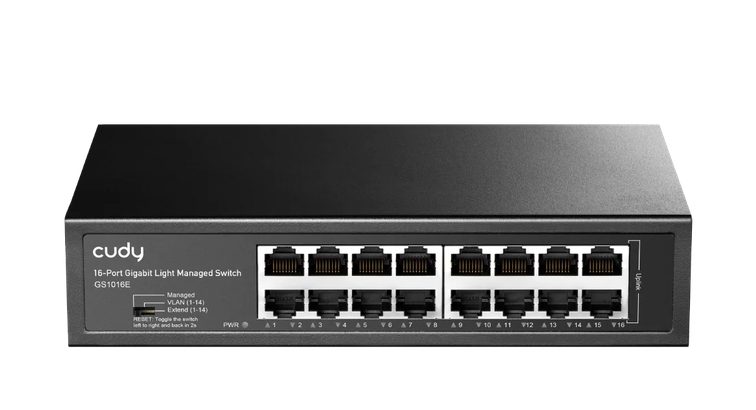 Cudy GS1016E 16-портов Gigabit Light Managed Switch