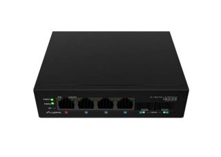 Lanberg Switch Light Industrial POE 1 x BT 3 x AT 2 x SFP DIN Unmanagment Gigabit Ethernet