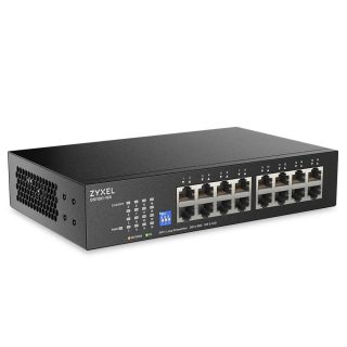 ZyXEL GS1100-16S 16 портов Gigabit - DIP селектор неуправляем суич