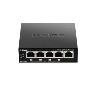 D-Link 5-портов настолен Gigabit PoE+ комутатор