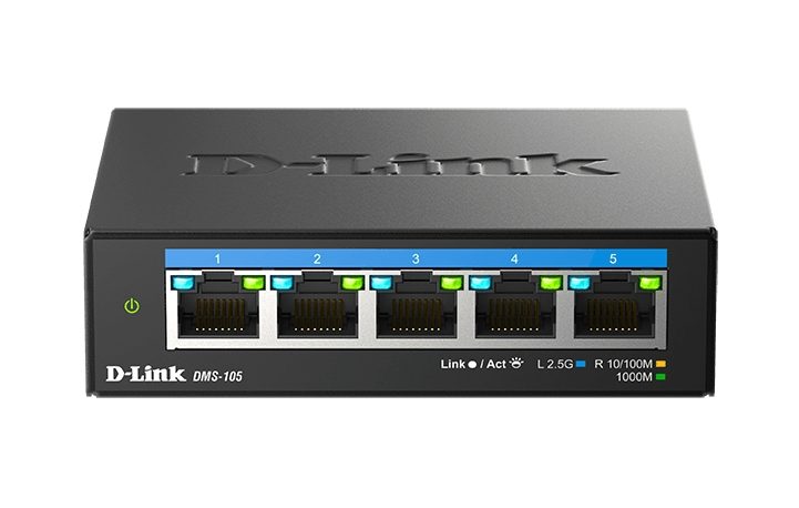 D-Link 5-Port Multi-Gigabit Unmanaged Switch