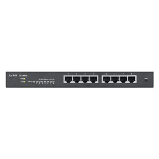 ZyXEL GS1900-8 v2, 8 портов GbE L2 smart switch, desktop, fanless