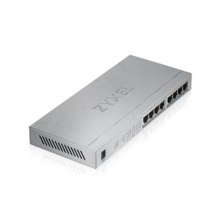 ZyXEL GS1008-HP, 8-Port Gigabit PoE+ неуправляем настолен комутатор, 8 x PoE, 60 W