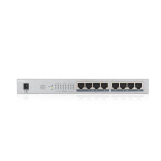 ZyXEL GS1008-HP, 8-Port Gigabit PoE+ неуправляем настолен комутатор, 8 x PoE, 60 W