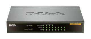 D-Link 8-портов 10/100 Desktop Switch с 4 PoE порта