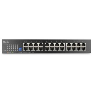 ZyXEL GS1100-24ES 24-портов Gigabit DIP селектор неуправляем суич v3