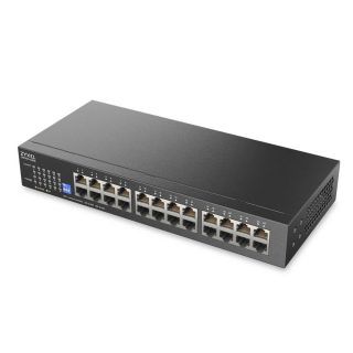 ZyXEL GS1100-24ES 24-портов Gigabit DIP селектор неуправляем суич v3