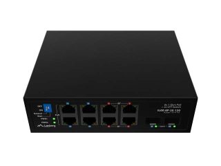 Комутатор Lanberg ILGE-8P-2S-120 PoE 4 x BT 4 x AT 2 x SFP DIN Unmanaged Gigabit Ethernet