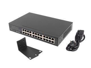 Lanberg switch RSGE-24, 24x 1GB unmanaged gigabit ethernet rack 19"