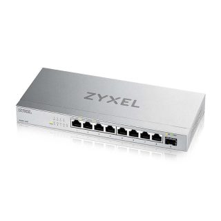 ZyXEL XMG-108 8 порта 2,5G + 1 SFP+ Desktop MultiGig неуправляем суич