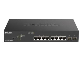D-Link управляем комутатор с 10 порта PoE+ Gigabit
