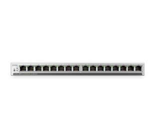 ZyXEL GS1100-16EPS Slimline Unmanaged + PoE+ 135W 16 port Gigabit Unmanaged + Switch