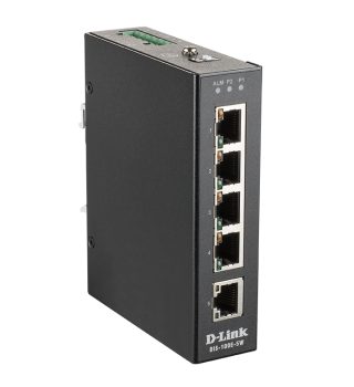 D-Link 5 Port Unmanaged Switch with 5 x 10/100 BaseT(X) ports
