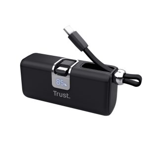 TRUST Pacto 5000 mAh Портативна батерия Черна