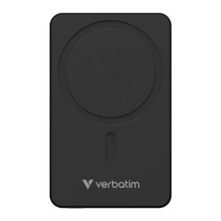 Verbatim Charge 'n' Go Essentials Power Bank Magnetic Wireless 5000mAh Black