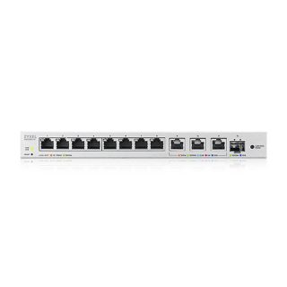 ZyXEL XGS1250-12 v2, 12-портов Gigabit web управляем комутатор за настолен монтаж с 8 порта 1G + 3 порта MultiGig 1/2.5/5/10G + 1 порт SFP+