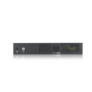 ZyXEL GS1920-8HPv2, 10-портов интелигентен управляем суич с 8x Gigabit медни и 2x Gigabit двойни портове, хибриден режим, самостоятелен или NebulaFlex Cloud, 130 W PoE, без вентилатор