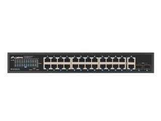 Lanberg switch 24x 1GB poe+/2x GB 2x sfp rack 19" gigabit ethernet 360w
