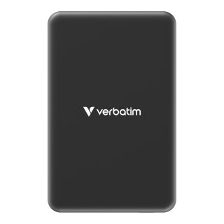 Verbatim Charge 'n' Go Essentials Power Bank Magnetic Wireless 10000mAh Black
