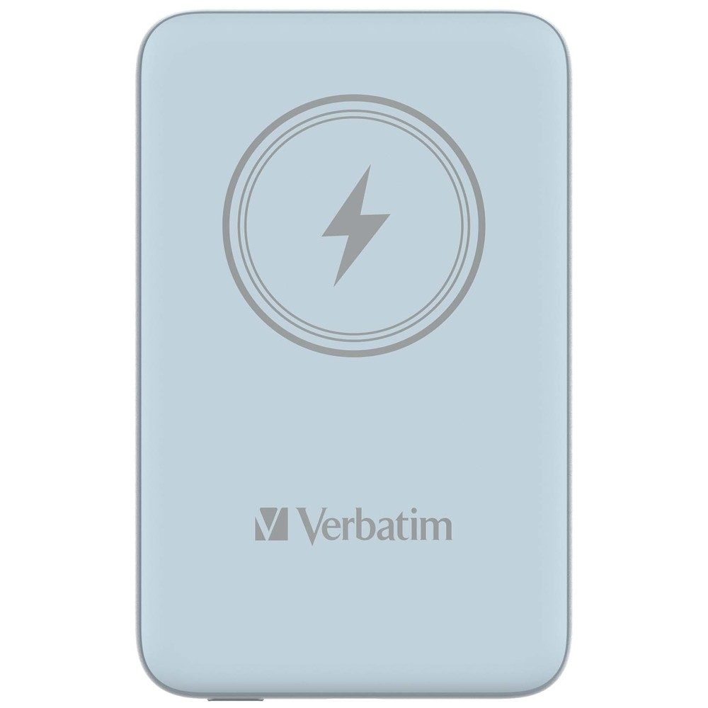 Verbatim MCP-10BE Power Pack 10000 mAh с USB-C PD 20W / Магнитно безжично зареждане 15W Син