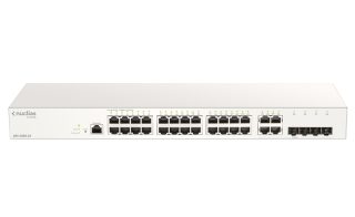 D-Link 28-портов Gigabit Nuclias Smart Managed switch с 4x 1G комбо порта (с 1-годишен лиценз)