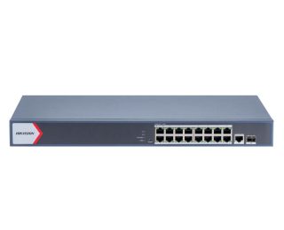 HikVision 16 Port Gigabit Smart POE Switch