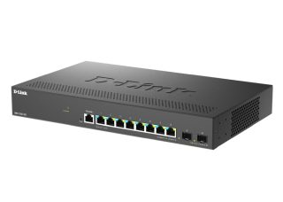 D-Link 8-Port 2.5G Base-T и 2-port 10G SFP+ Smart Managed Switch