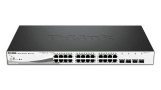 D-Link 24 PoE 10/100/1000 Base-T порта с 4 x 1000Base-T /SFP порта