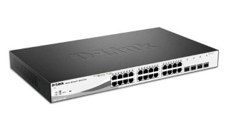 D-Link 24 PoE 10/100/1000 Base-T порта с 4 x 1000Base-T /SFP порта