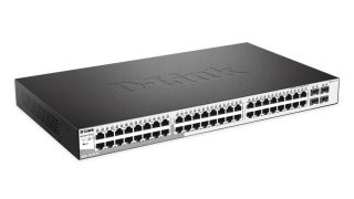 D-Link 48 x 10/100/1000 Base-T порта с 4 x 1000Base-T /SFP порта