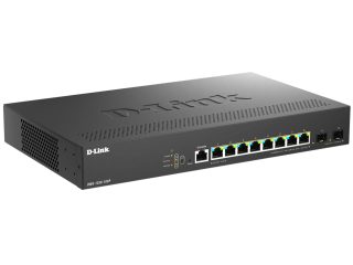 D-Link 8-Port 2.5G Base-T PoE и 2-портов 10G SFP+ Smart Managed Switch