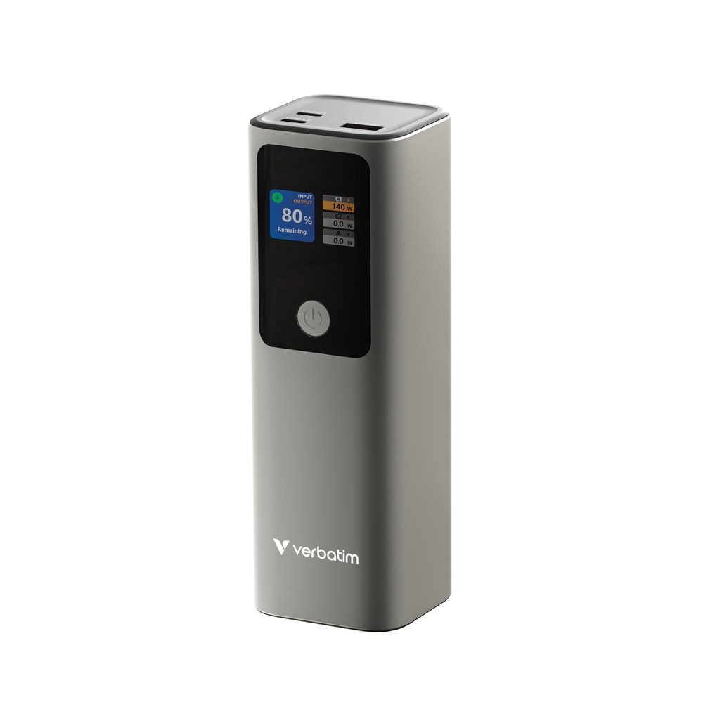 Verbatim Charge 'n' Go Power Bank 27000mAh 183W Grey