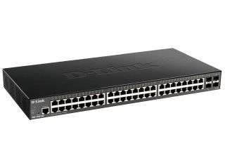 D-Link 48-портов Gigabit Smart Managed Switch с 4x 10G SFP+ порта