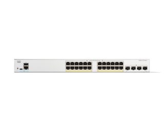 Cisco Catalyst 1200 24-port GE, PoE, 4x1G SFP комутато�