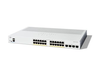 Cisco Catalyst 1200 24-port GE, PoE, 4x1G SFP комутато�