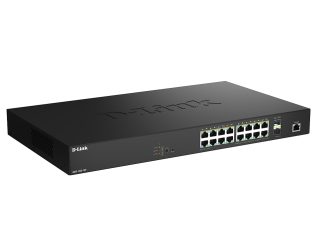 D-Link управляем комутатор 16 порта 2.5Gbps PoE(90W) + 2 порта 10G SFP+
